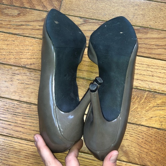 Greyish Brownish Just Fab stilettos - Picture 4 of 4